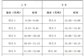 ⏰考试时间定了！图片