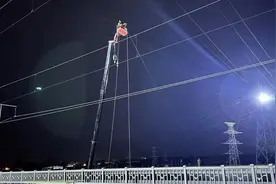 石港城际迁改一标项目110kV衡裕线、衡马线迁改完成图片