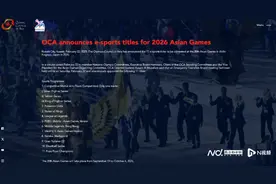 2026年亚运会电竞项目出炉，《王者荣耀》等11项目入选图片