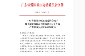 英德8个镇被授予“广东省卫生乡镇”荣誉称号图片