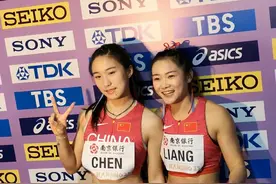 高情商！陈妤颉亮相世锦赛女子60米，尊称队友“大前辈”图片