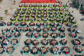 长寿：千位老人“坝坝宴”相聚庆重阳图片