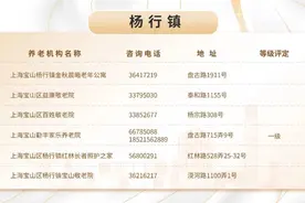 全区养老机构清单图片