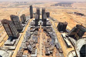 首批居民陆续涌入，埃及计划扩建新首都图片