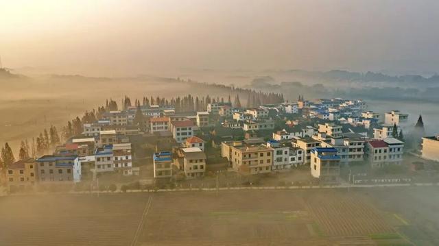今日图集丨雾锁长江村：常宁的另一面，从晨雾开始苏醒