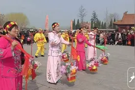 千年庙会融入时尚元素 涡阳老子庙会火爆开幕图片