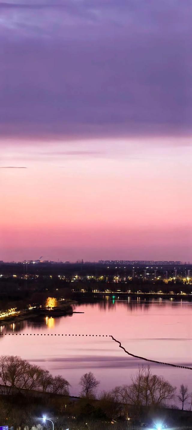 今早北京绝美朝霞，来了！