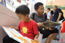 体验AI智能绘画，领略最美书架……在陈伯吹童书屋“遇见”书香图片