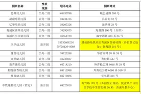 2024年青浦区公办幼儿园托班补充招生公告图片