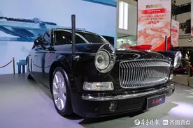 红旗L5首次亮相齐鲁车展，国产豪车巅峰之作引围观图片