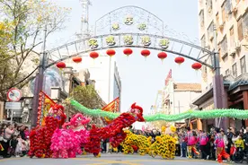 新春年味浓！肇庆百年骑楼街再现风华图片