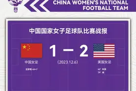国际足球友谊赛｜中国女足1:2再负美国女足图片