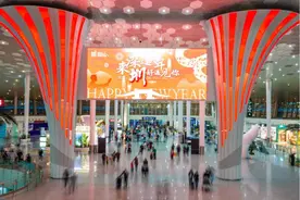 深圳机场：春意+新意+暖意=年味足图片