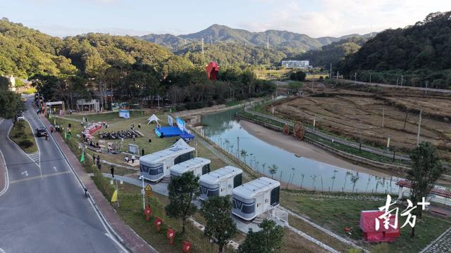 星空营地点亮“东江红都”，惠东高潭文旅“上新”