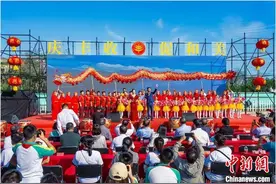 天津：“北塘大集”开集 再现宁车沽六百余年农耕盛宴图片