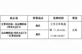 直达五山地铁站！“如约巴士”线路上新啦图片