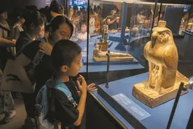 古埃及文明大展开幕“满月” 逾七成外地观众专程来沪 平均在沪总开销超4000元图片