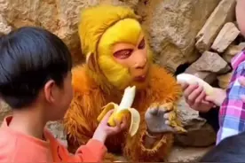 扮孙悟空饭来张口，“理想工作”没那么美图片