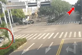 事发泰安这一路口，“逆行”遇上“闯红灯”，双方均担责！图片