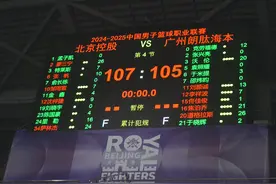 萨林杰渐入佳境 北控男篮险胜广州图片