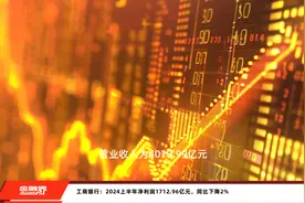 工商银行：2024上半年净利润1712.96亿元，同比下降2%视频封面