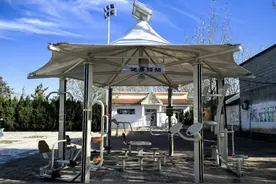 欢迎市民打卡！济南起步区首个“智能健身驿站”落地图片