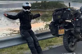 环球摩旅00后的“飞驰人生”：希望激励更多人走出舒适区图片