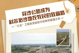 穿沙公路成为科尔沁沙地农牧民的致富路——“三北”工程攻坚战在行动系列报道之五图片