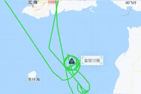 天津航空航班盘旋12圈备降！客服称受天气和空域活动影响图片