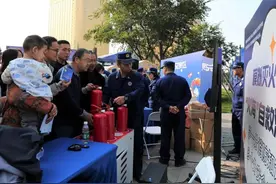 2023年消防宣传月活动在四川彭州启动图片