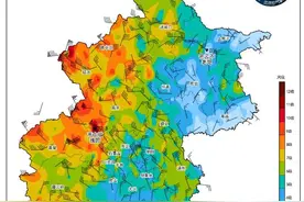 大风到北京了，最大测到13级风！多家超市今天正常补货，北京市商务局：无需抢购！外卖平台：正推出超时骑手免责图片