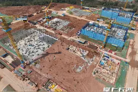 湖南大学科创港校区项目桩基工程完工图片