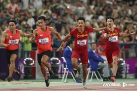 多图直击：逆转绝杀，中国队夺得男子4×100米接力金牌图片