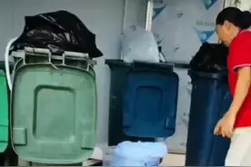 广东湛江一垃圾桶旁发现男婴，福利院：已接收图片