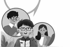 父母谁去开家长会？都行，爱最重要图片