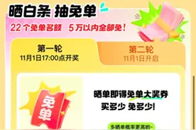 京东白条：锦鲤活动正式开启，单人最高5万元免单！图片