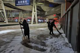 春运返程遇上龙年降雪  北京多座车站出现大量列车晚点图片