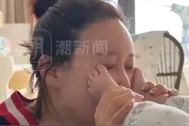 女演员闻宝宝脚丫致眼睛感染肿胀睁不开，医生提醒图片