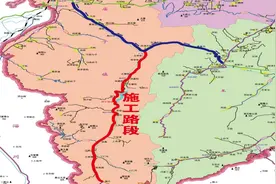今天起，青州这条路分段分时封闭施工图片