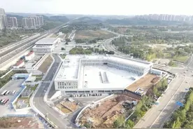 央省媒体看资阳丨全省首个！成渝高铁资阳北综合客运枢纽获交通运输部车购税补助6000万图片