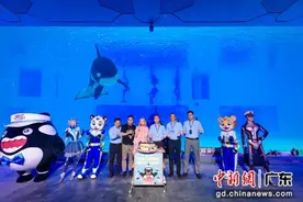 横琴长隆飞船乐园为明星虎鲸“一隆”庆生图片