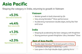跨国啤酒的2024：喜力、嘉士伯扩大在华份额  无酒精饮品增长势头未减｜酒业财报观察图片