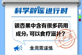 银杏果中含有很多药用成分，可以食疗滋补？图片