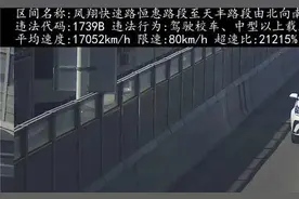 车速17052km/h？罚2000元扣12分？交警回应图片