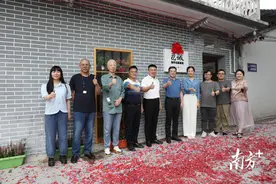 《花城》创作出版基地、《作品》作家村编辑部在樟木头揭牌图片