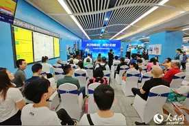 日均客流47．83万人次 长沙地铁6号线两岁啦图片