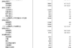 2025年上半年，全国居民人均可支配收入21840元图片