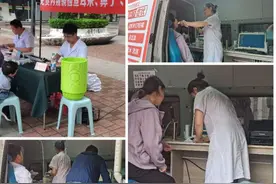 莲湖区牡丹庄园社区开展健康义诊活动图片