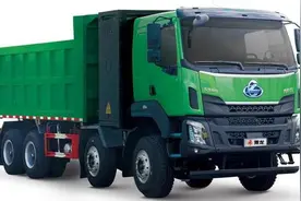 乘龙H5纯充电自卸车闪耀龙年开工季图片