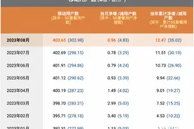 三大运营商8月成绩单出炉：5G套餐用户已近13亿户图片